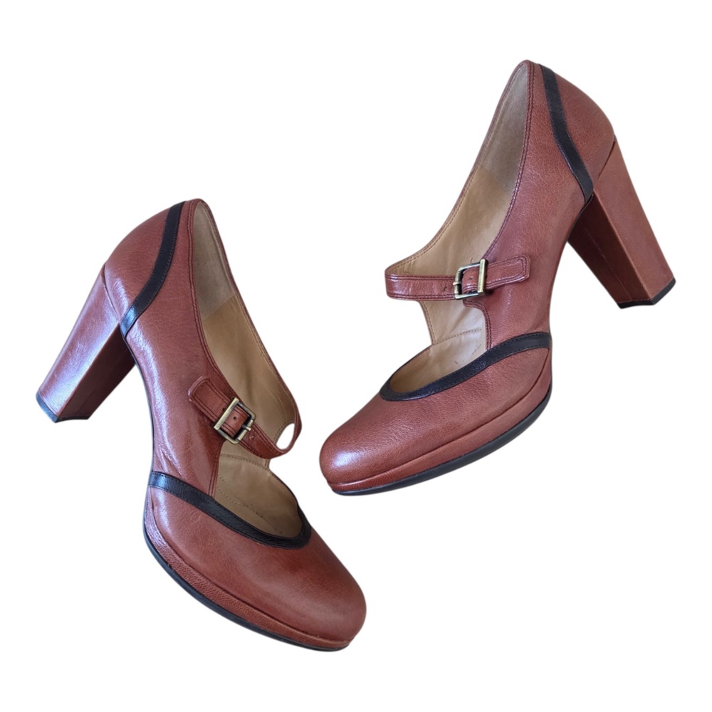 Naturalizer Mary Jane pumps brown size 11 N5 Comfort leather